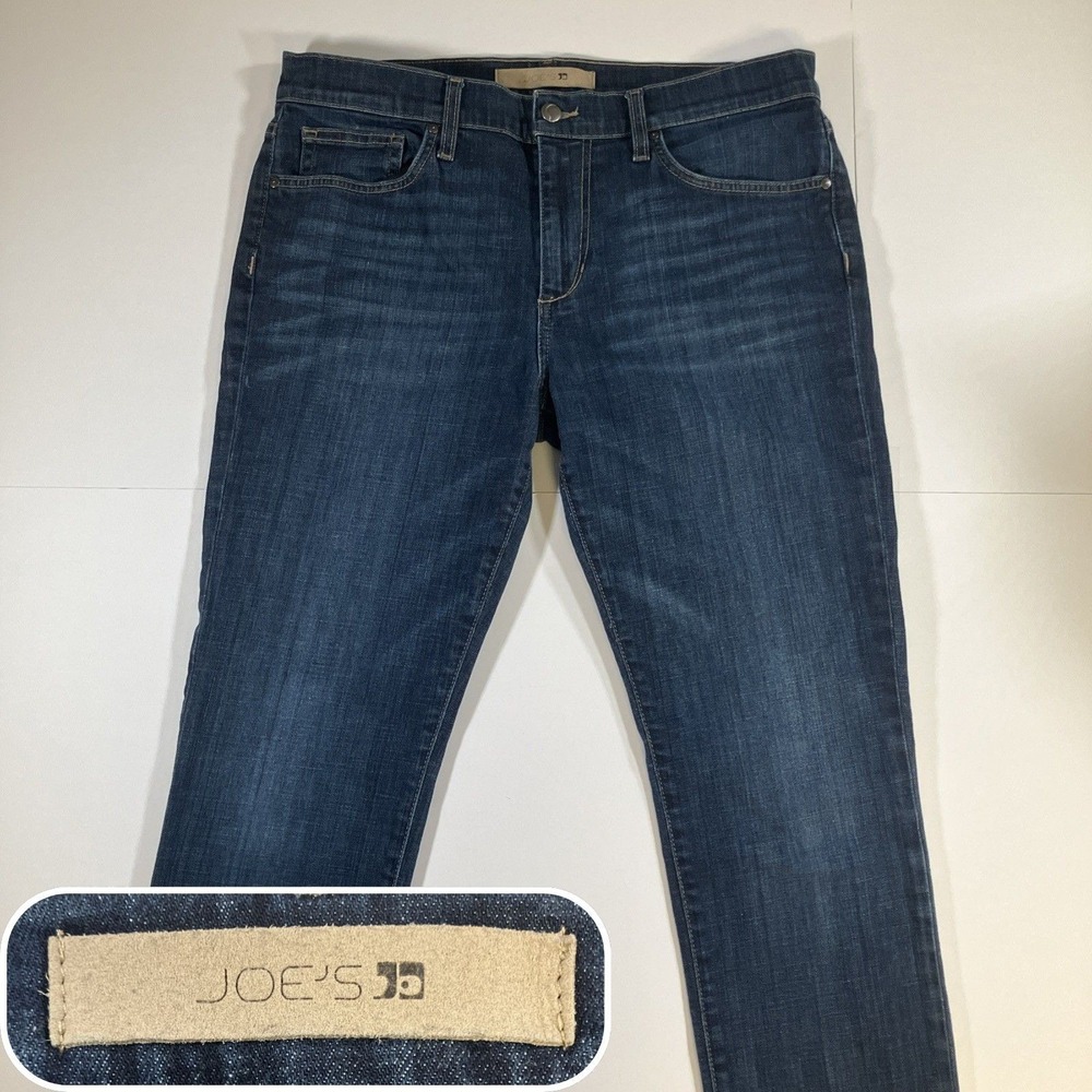 Joe's‎ Jeans Troy Slim Fit Jeans Mens 34x33 Dark Wash Stretch Denim